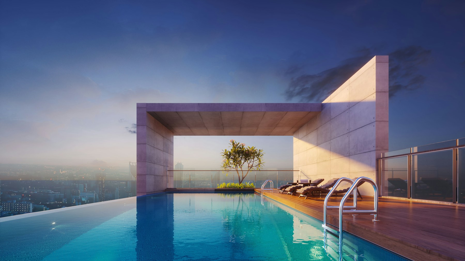 Infinity pool
