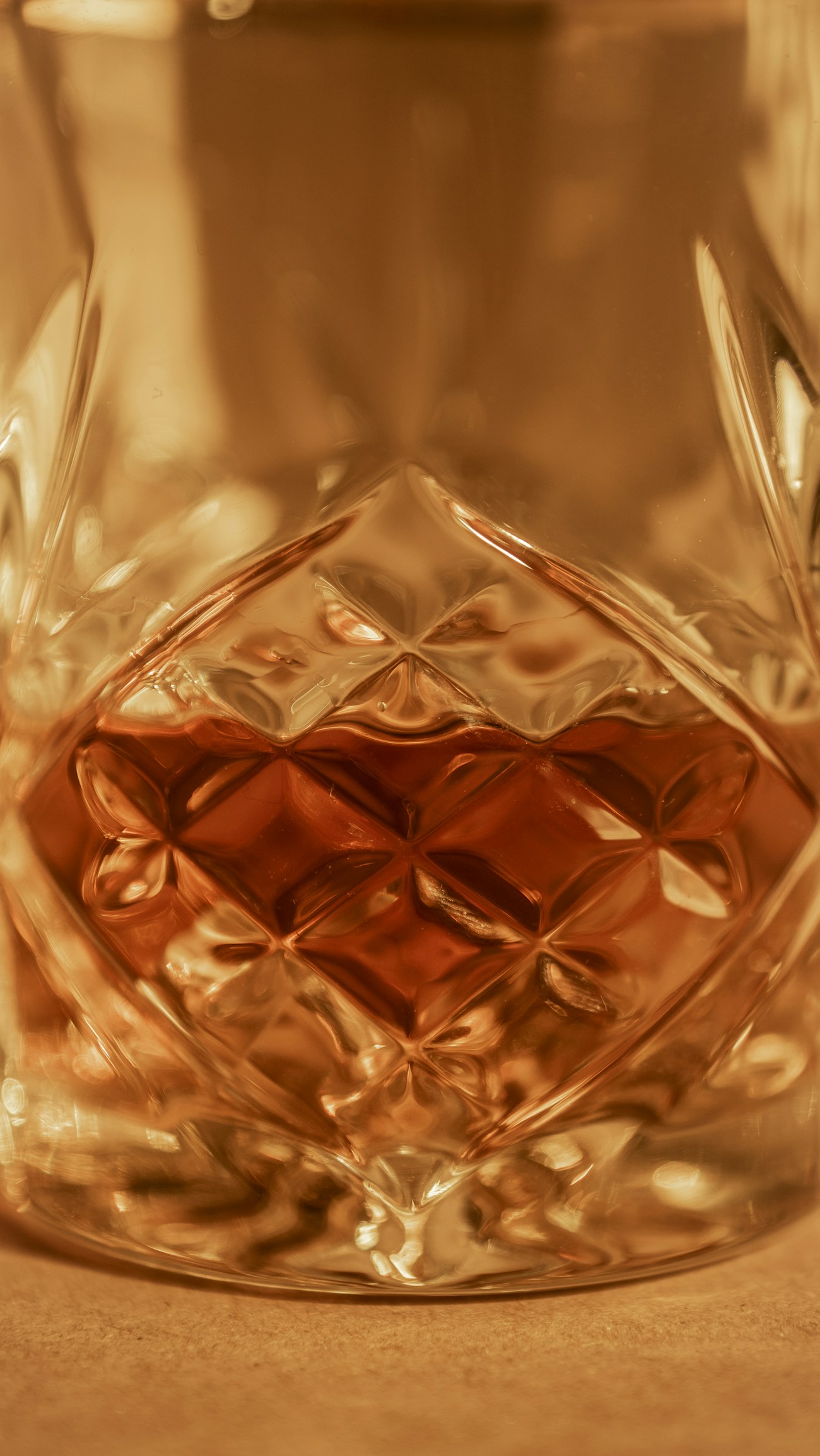 A glass of old cognac