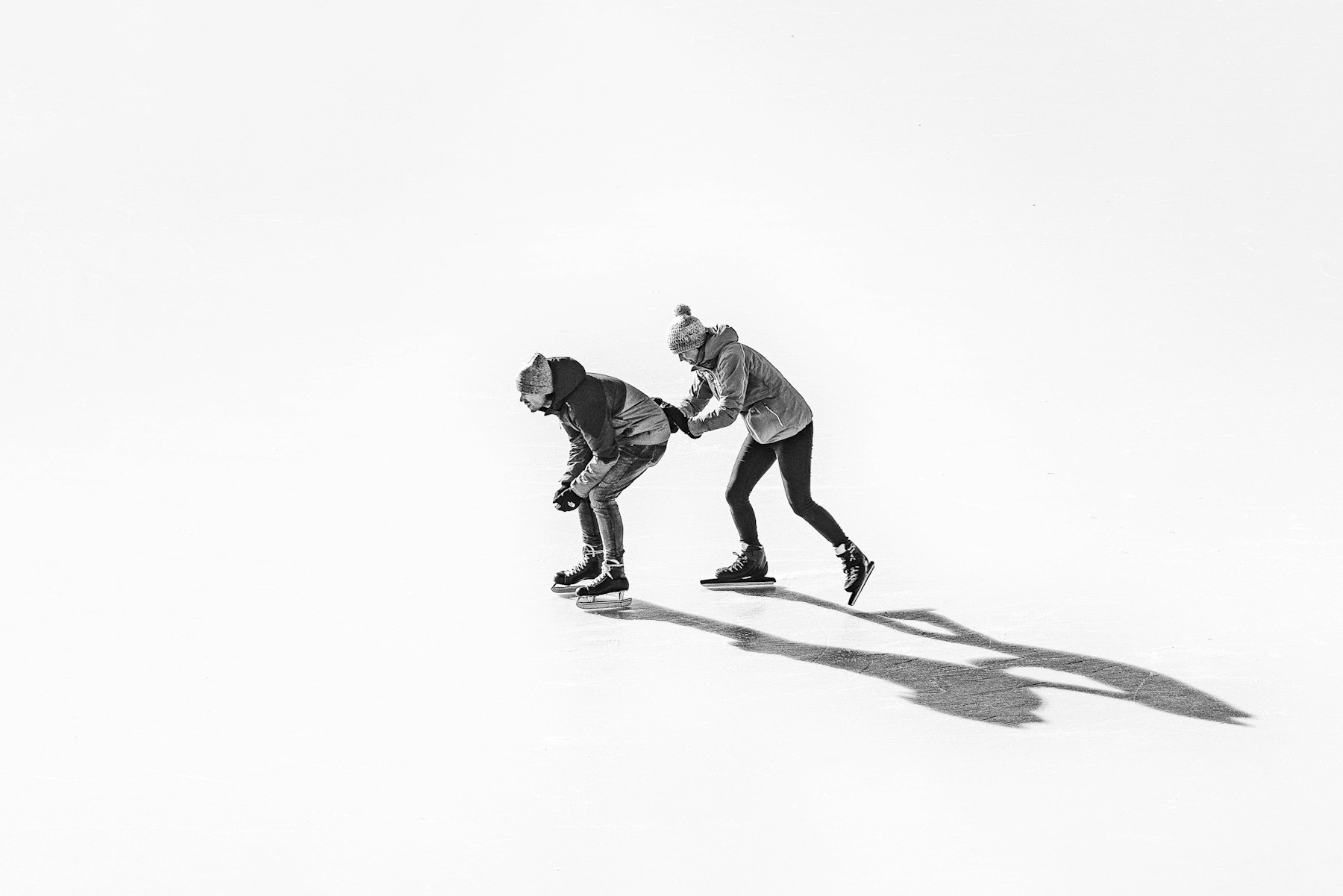 Ice skating