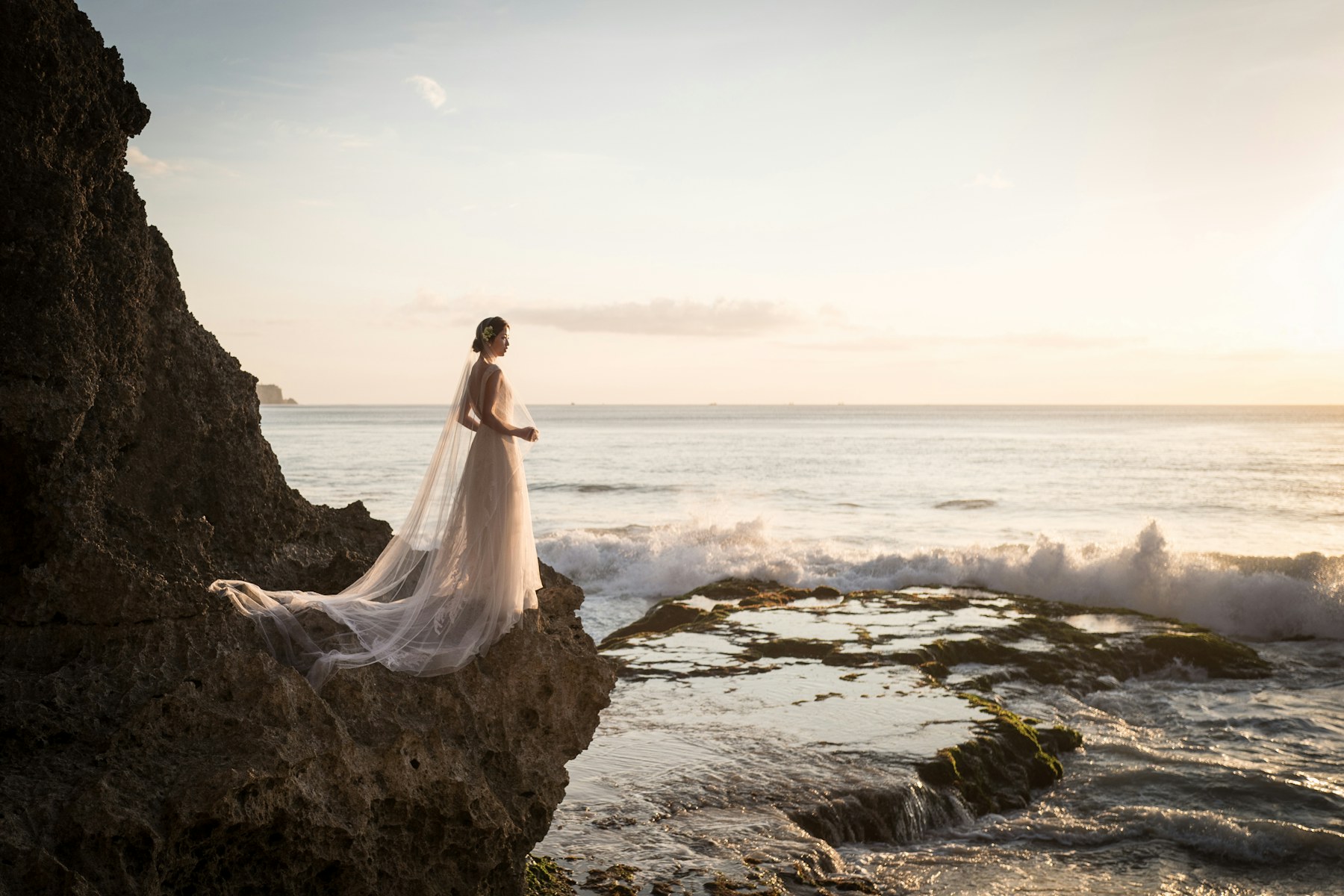 An AUBADE bride