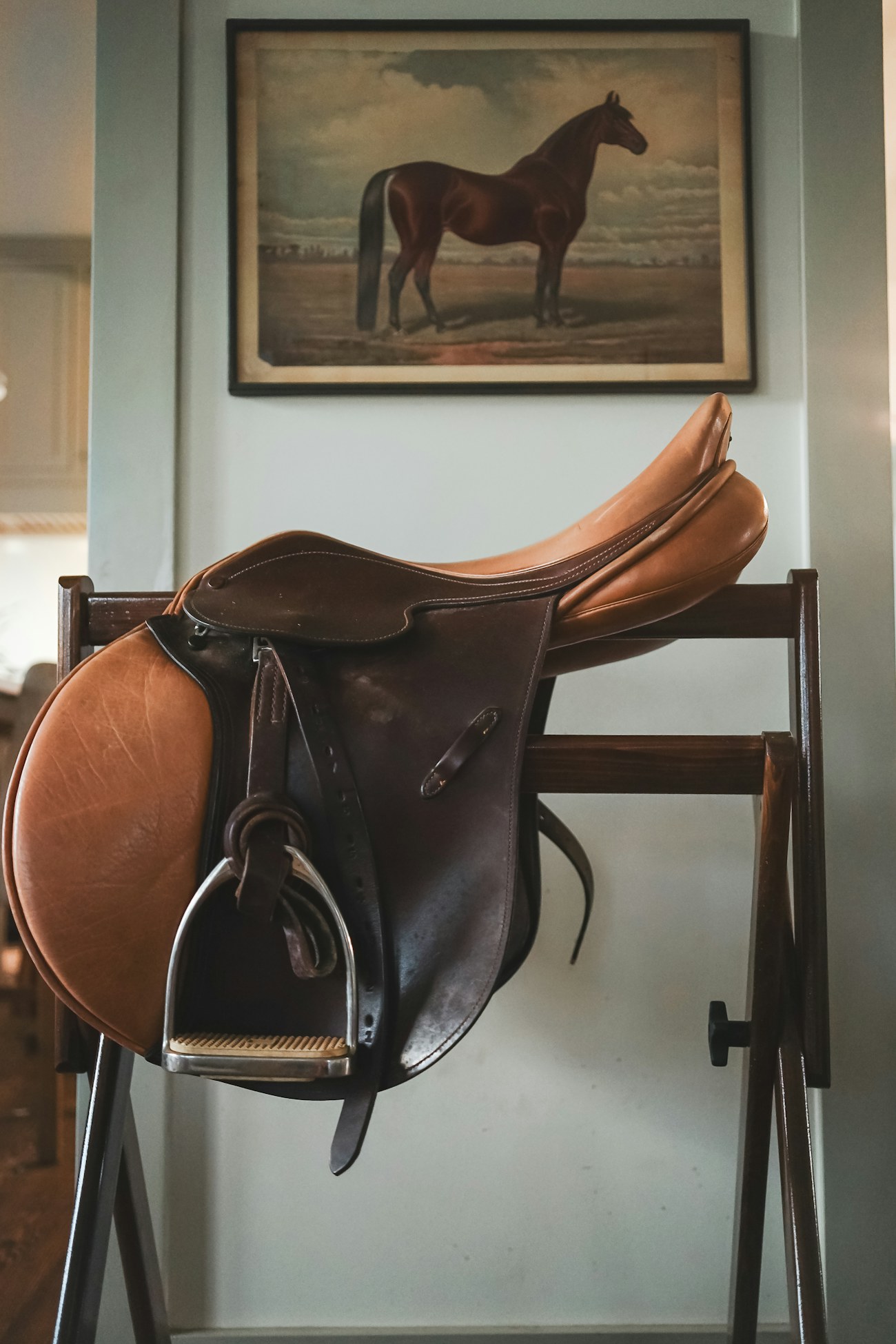 The saddle room
