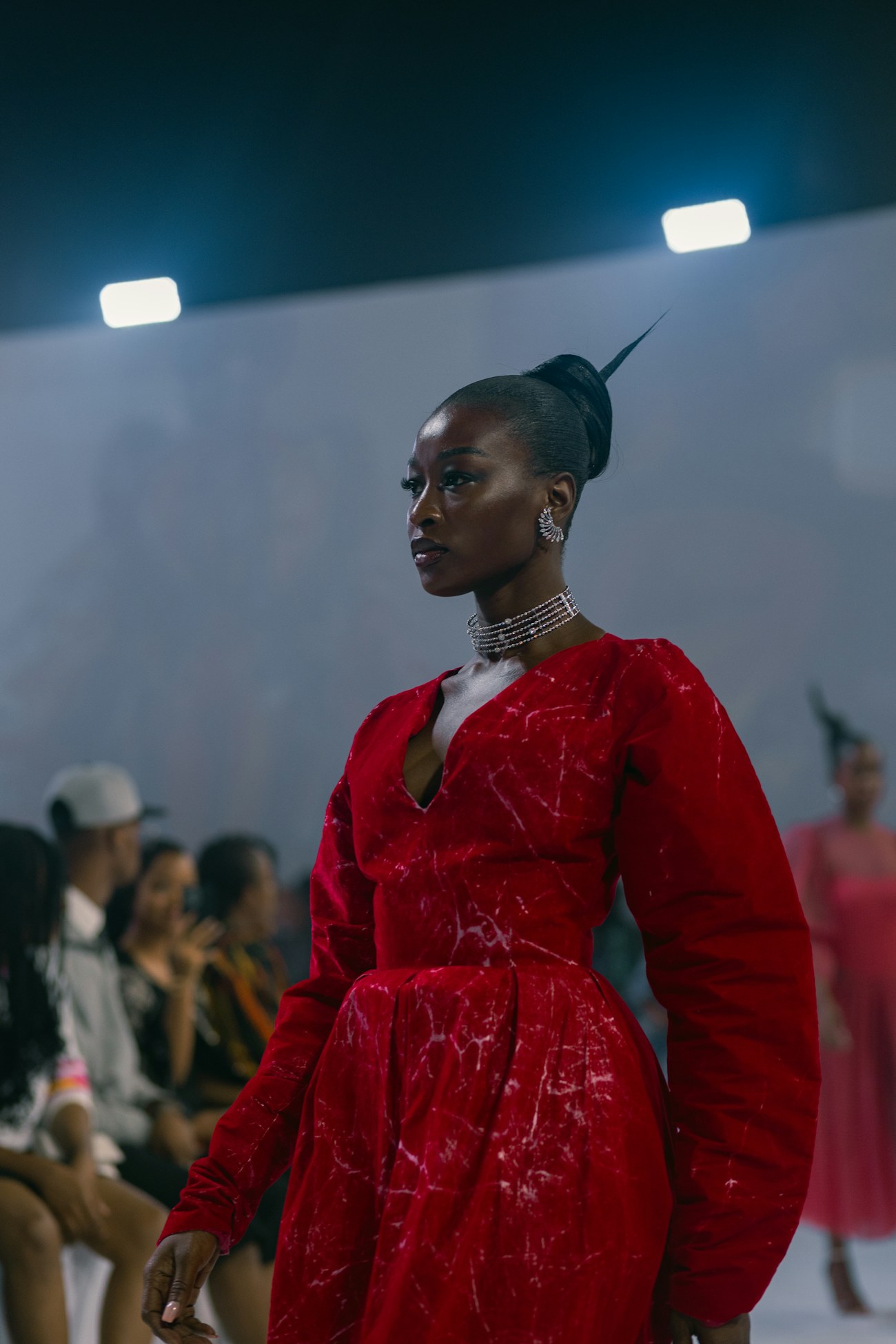 Look on the runway