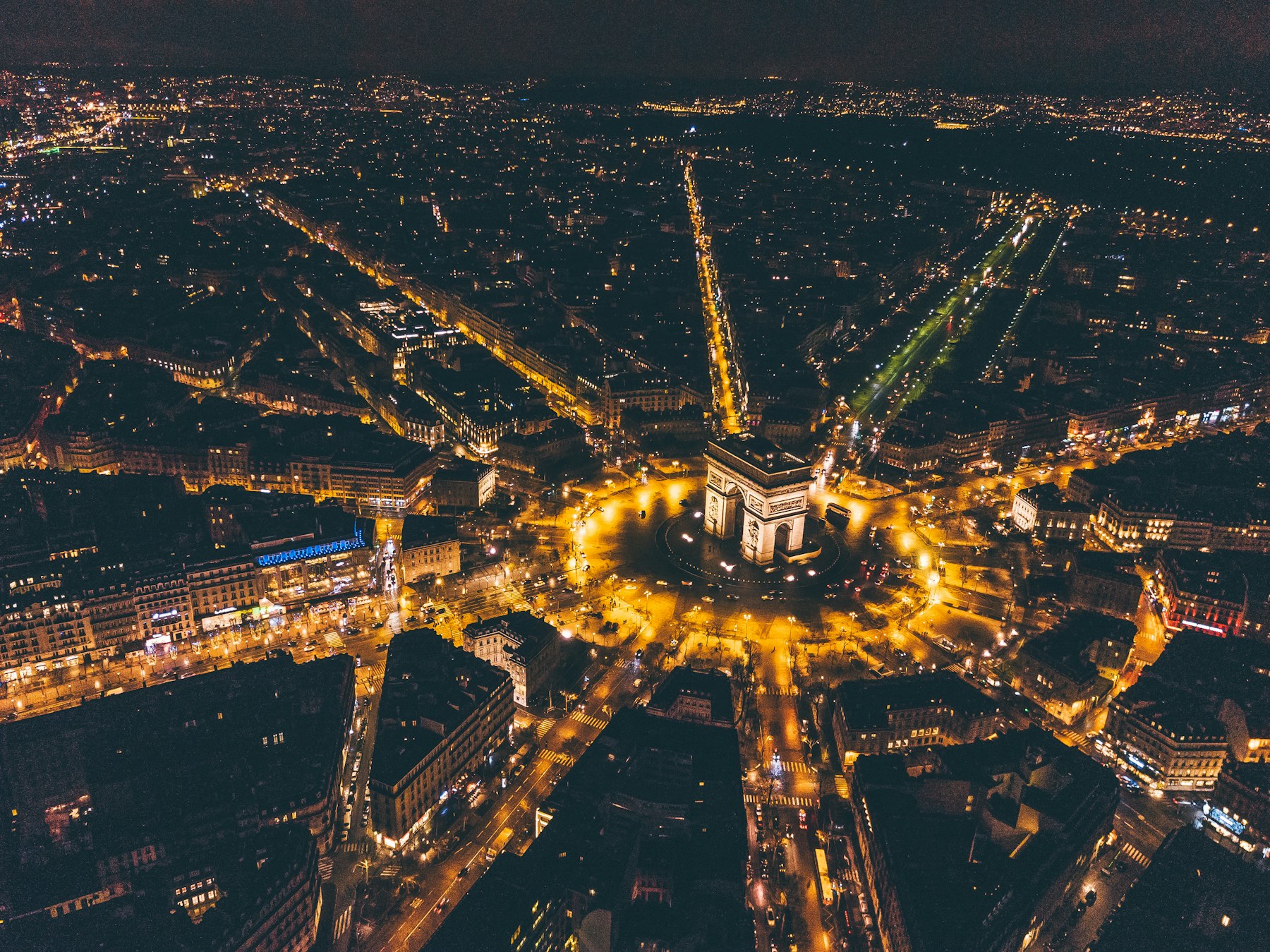 Paris from above