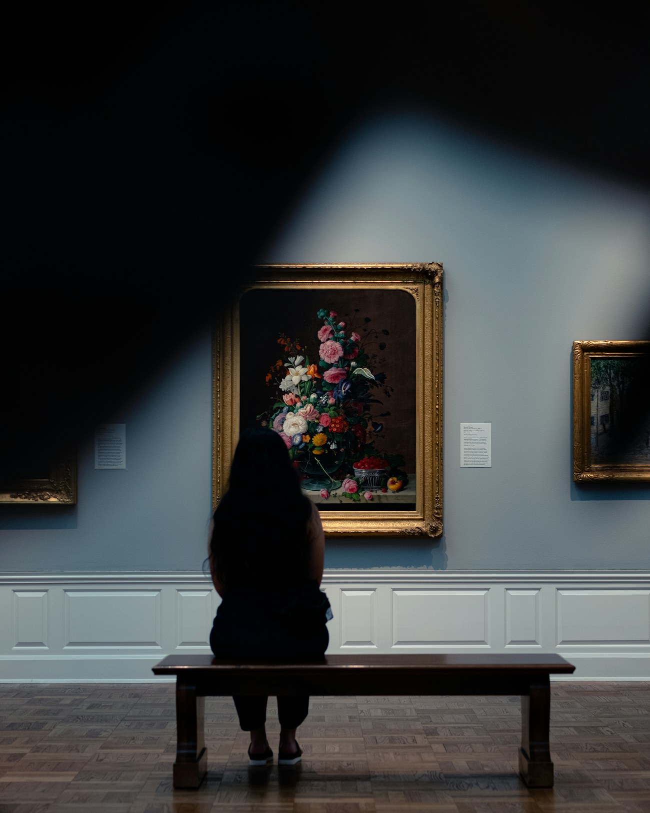 Viewing in the gallery