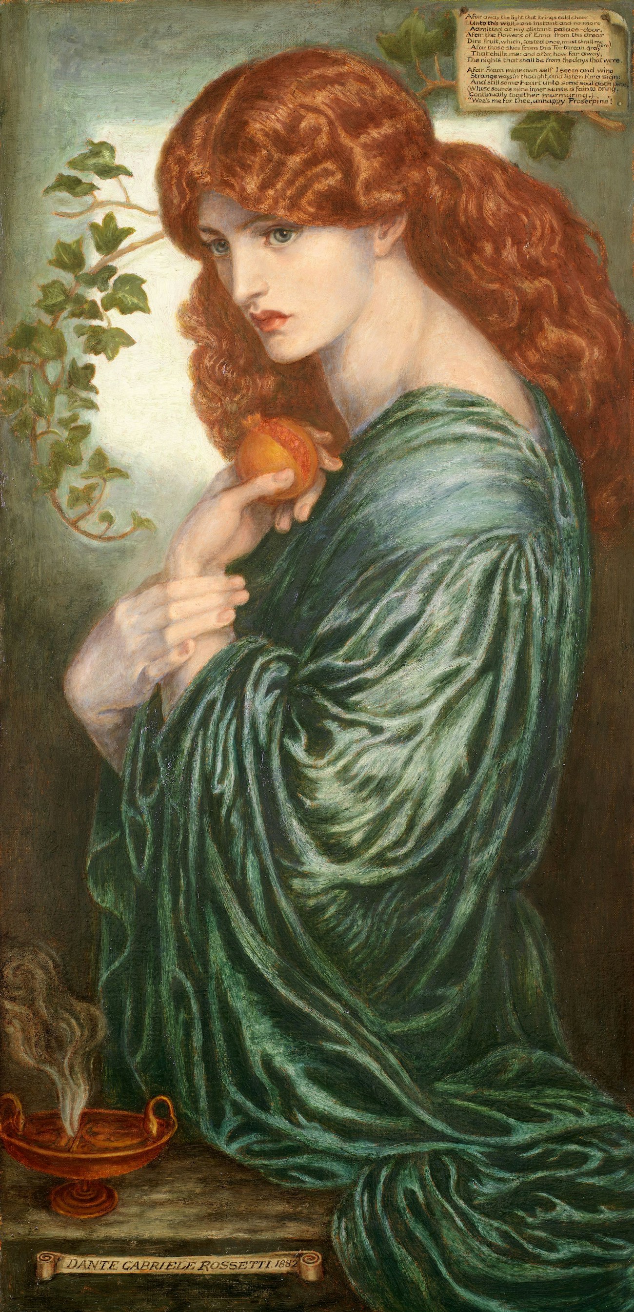 Woman in green