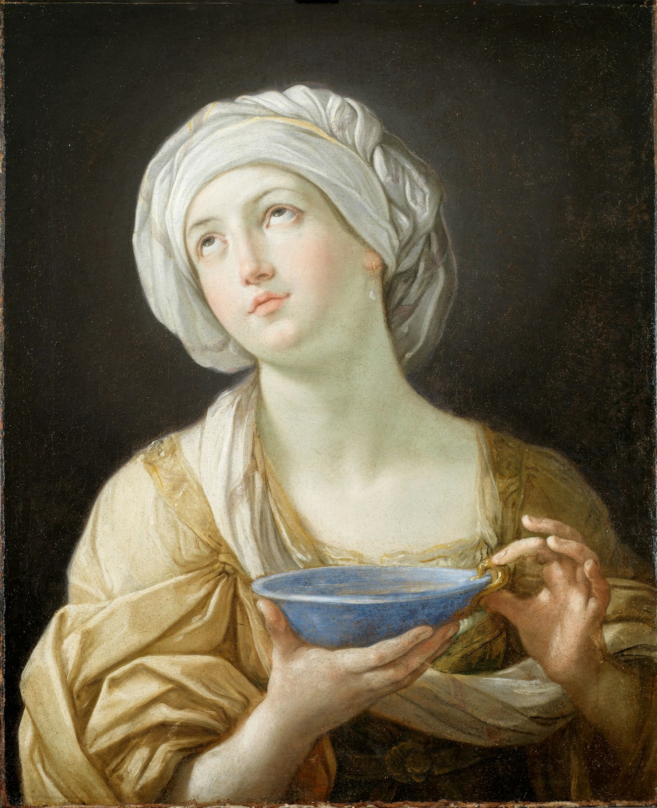 Girl with a bowl
