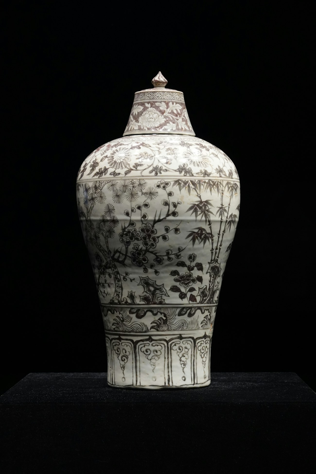 Blue-and-White Meiping Vase