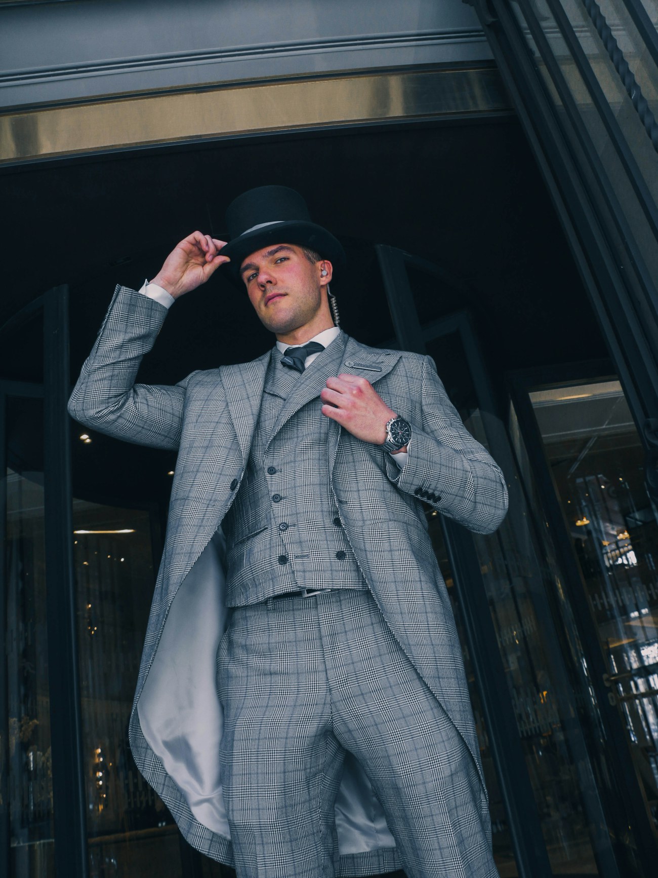 Country suit worn