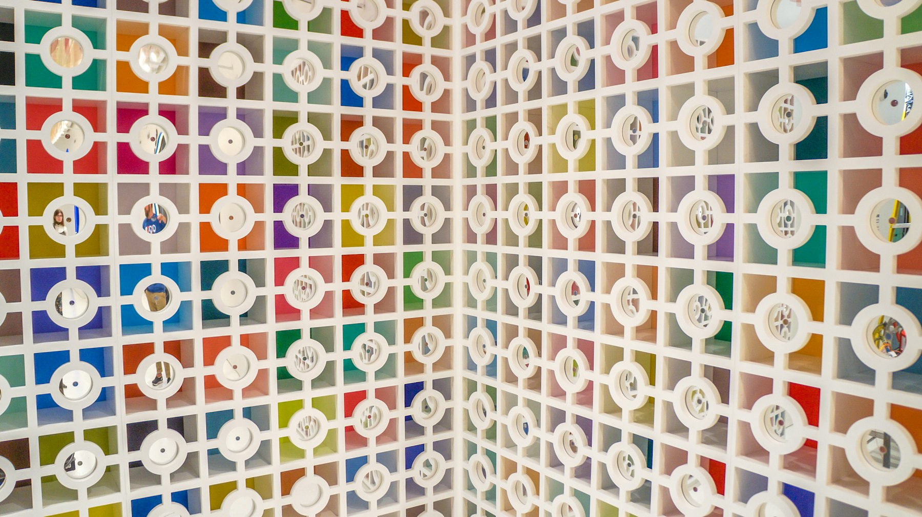 Chromatic Wall by Studio Nūr