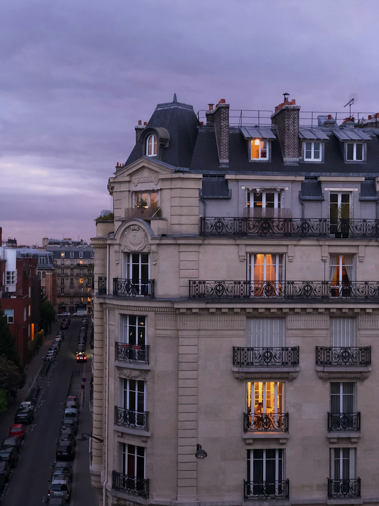 Paris at night