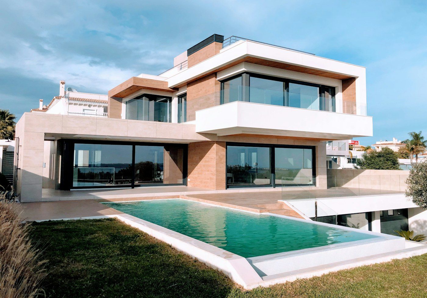 A villa on Bluewaters Island