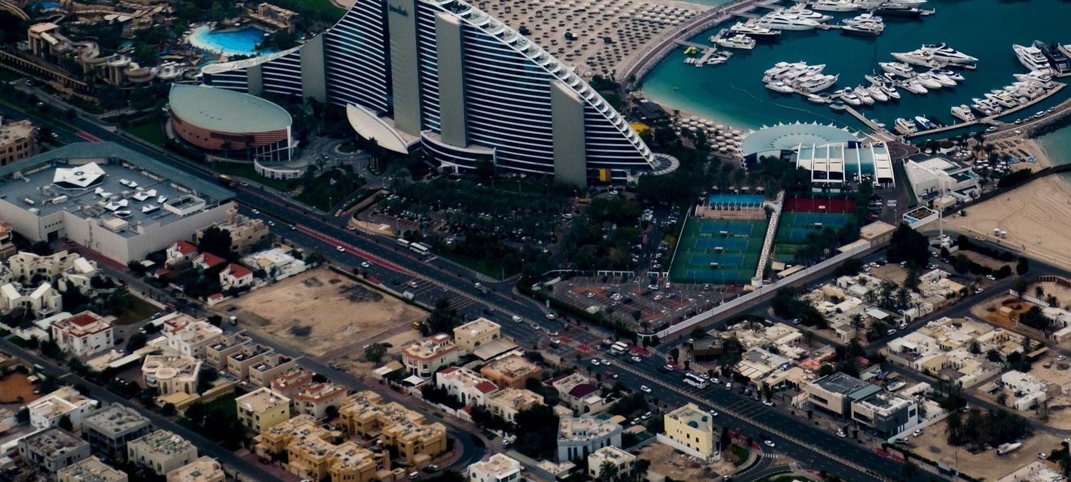 Dubai Marina from above