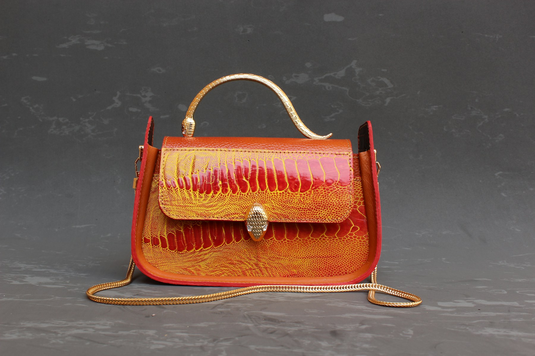 Tangerine bag in Tangerine
