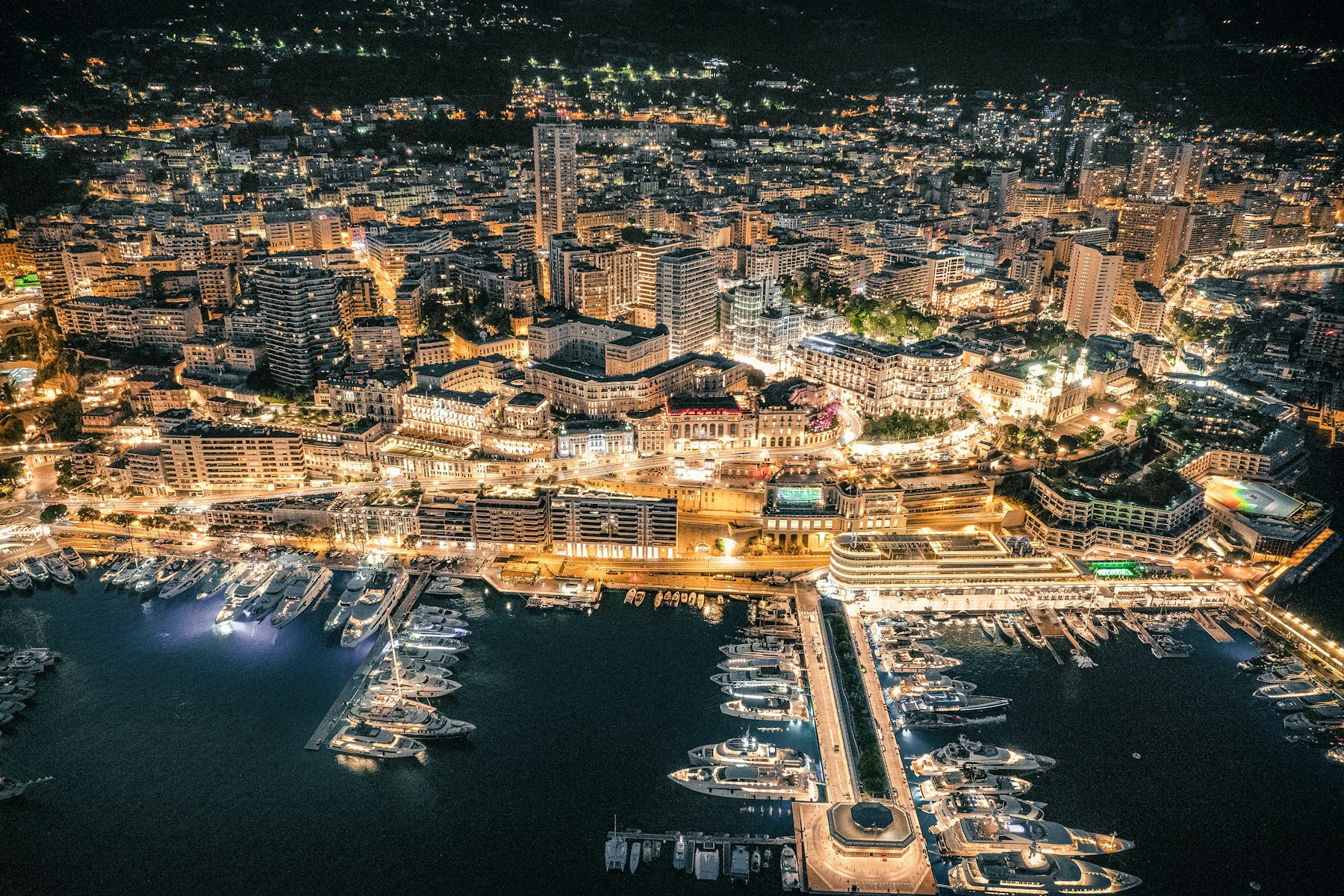 Circuit by night
