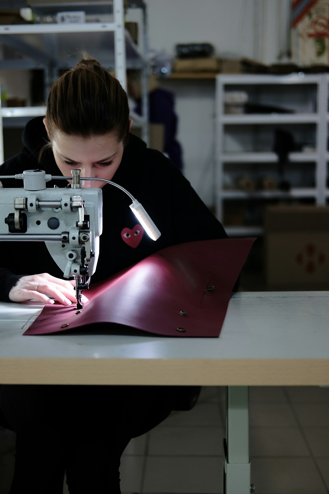 In the atelier