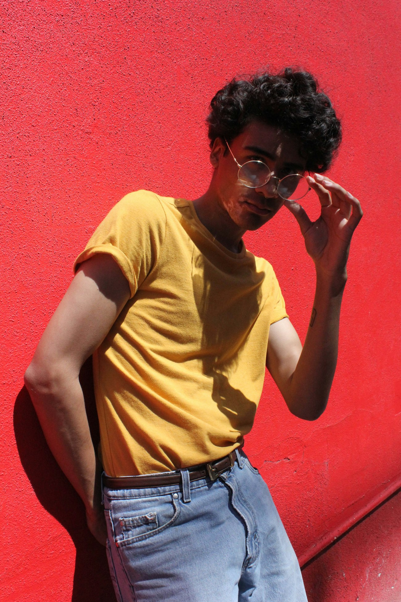 Saffron tee