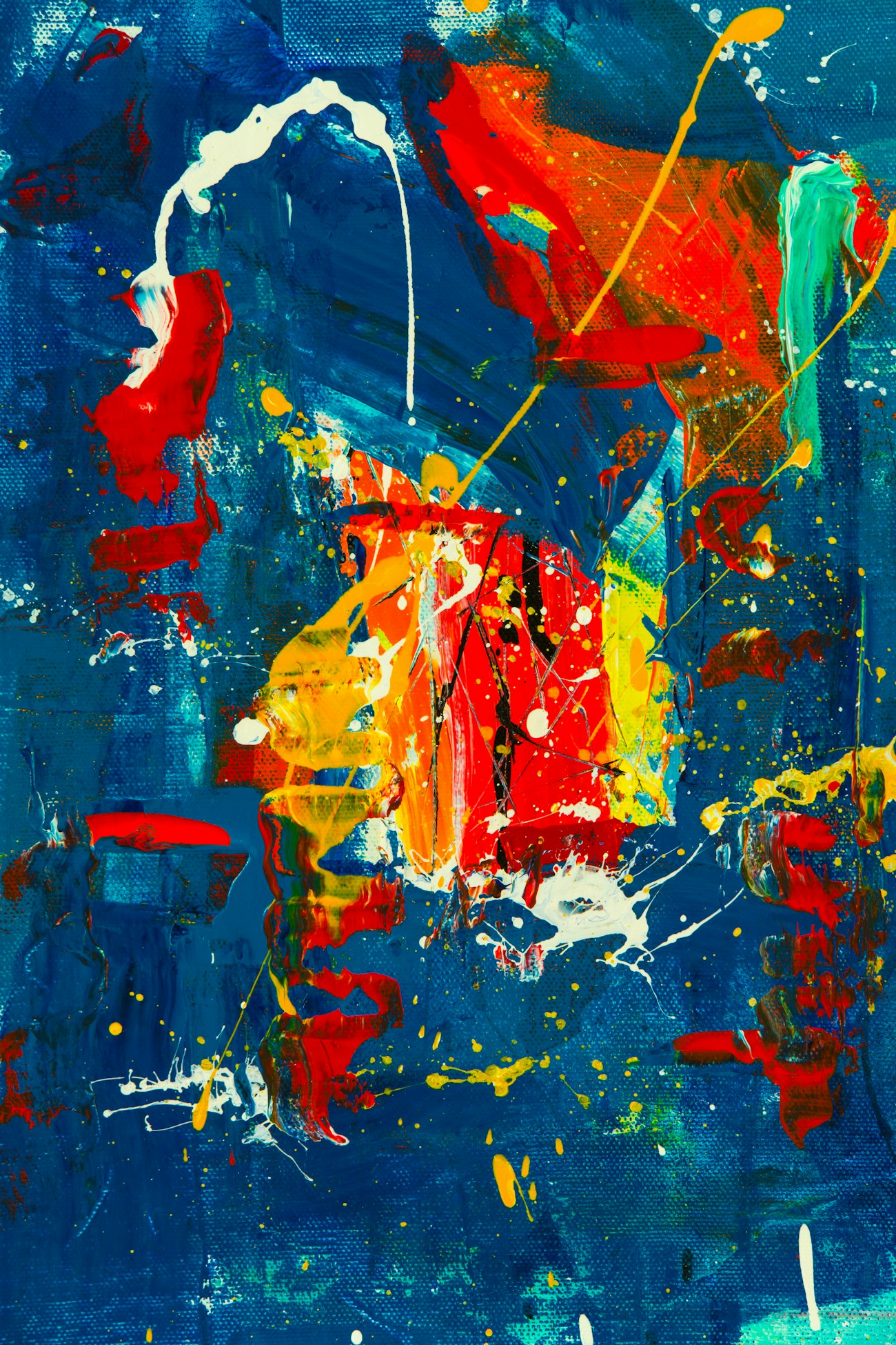 Red with Blue