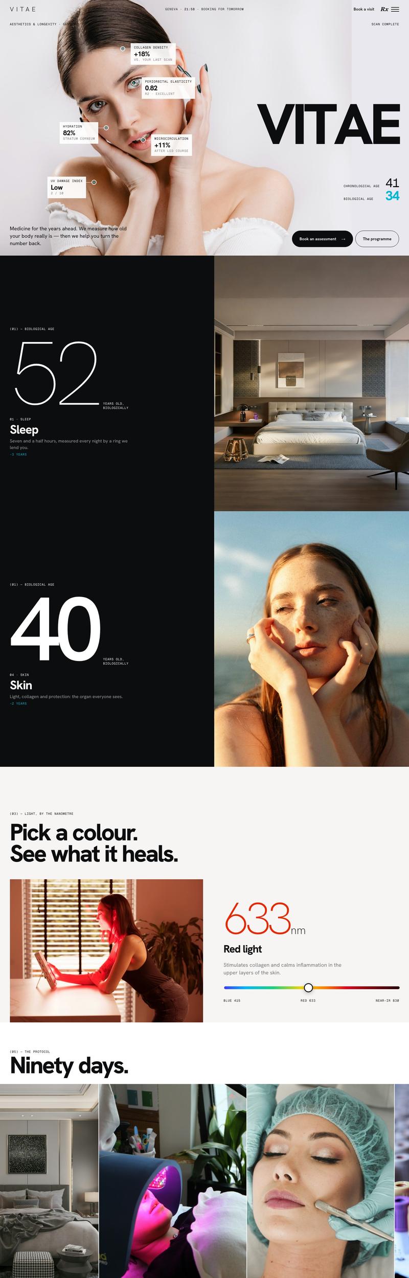 VITAE — Aesthetics and longevity · 23 pages