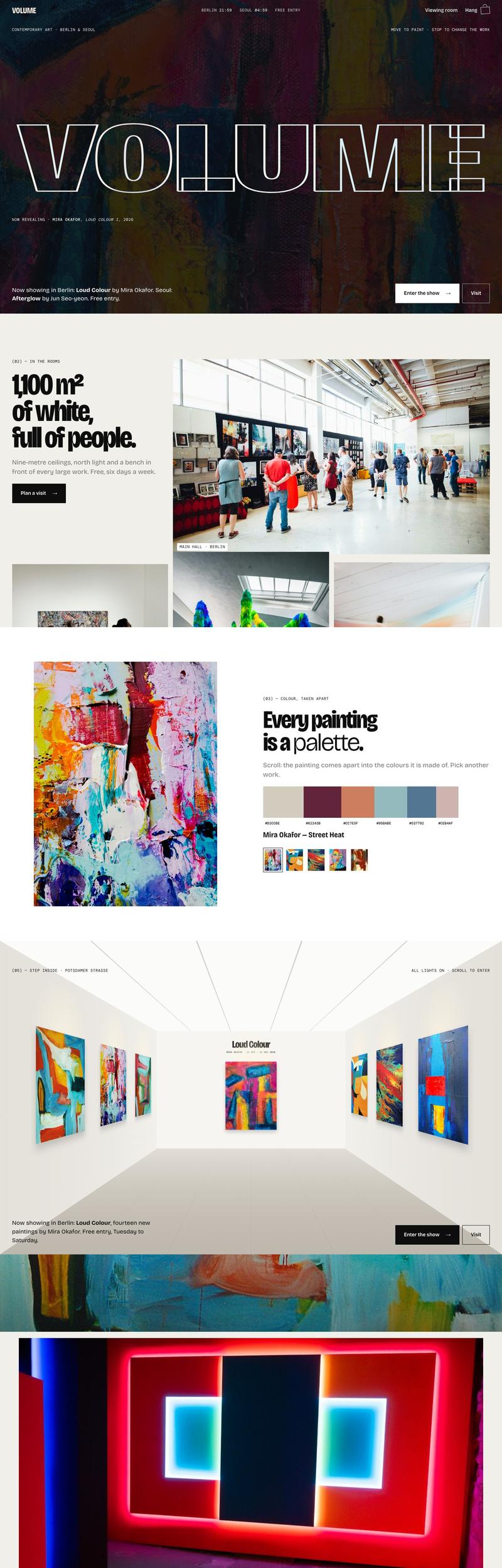 VOLUME — A gallery in Berlin and Seoul · 26 pages